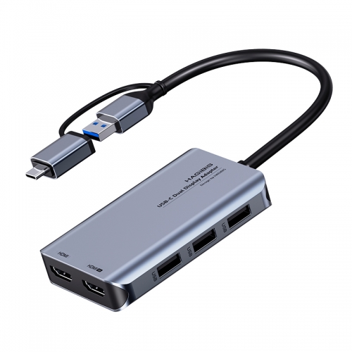 USB to Dual HDMI Adapter