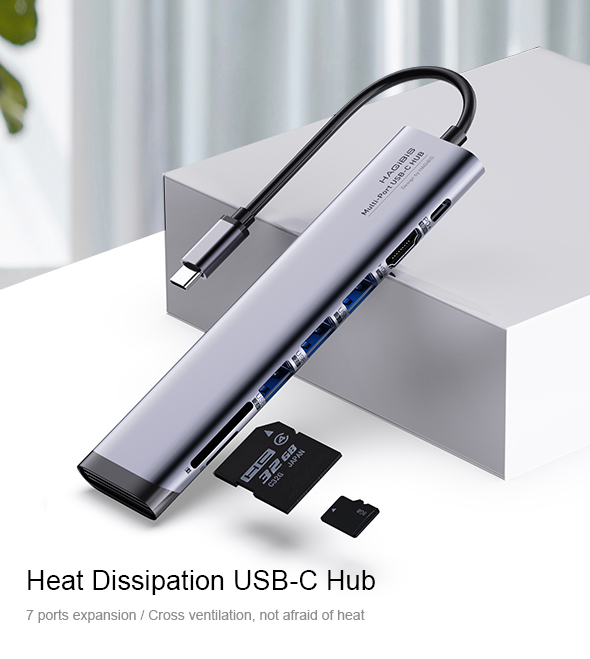 Heat Dissipation USB-C Hub