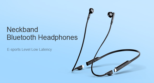 Neckband Bluetooth Headphones